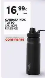 Continente Bom dia Continente - garrafa inox promoção
