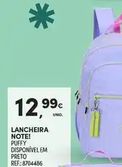 Continente Bom dia Note - lancheira ! promoção