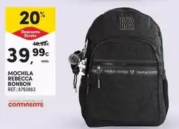 Continente Bom dia Continente - mochila rebecca promoção