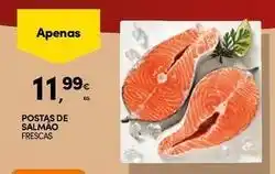 Continente Bom dia Postas de salmao promoção