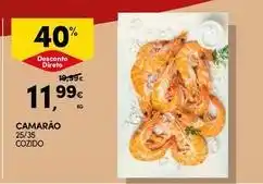Continente Bom dia Camarão promoção
