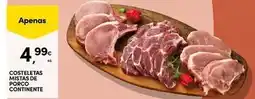 Continente Bom dia Continente - costeletas mitsfas de porco promoção