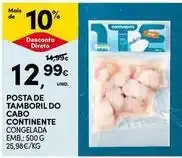 Continente Bom dia Continente - posta de tamboril do cabo promoção