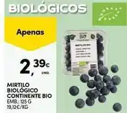 Continente Bom dia Continente bio - mirtilo biologico promoção