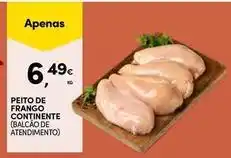 Continente Bom dia Continente - peito de frango promoção