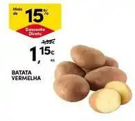 Continente Bom dia Batata vermelha promoção