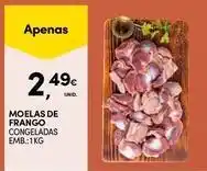 Continente Bom dia Moelas de frango promoção