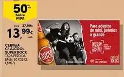 Continente Bom dia Super bock - cerveja c/ alcool promoção
