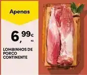 Continente Bom dia Continente - lombinhos de porco promoção