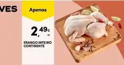 Continente Bom dia Continente - frango inteiro promoção