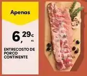 Continente Bom dia Continente - entrecosto de porco promoção