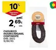 Continente Bom dia Continente - chouriço moro argani promoção
