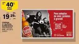 Continente Bom dia Super bock - cerveja c/lacool promoção