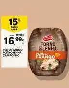 Continente Bom dia Campofrio - peito frango forno lenha promoção