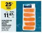 Continente Bom dia Royal greenland - porções de salmao promoção