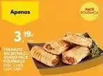 Continente Bom dia Folhado salsicha c/ queijo pack poupanca promoção