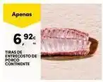 Continente Bom dia Continente - tiras de entrecosto de porco promoção