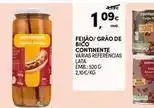 Continente Bom dia Continente - feijão/grao de bico promoção