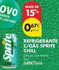 Pingo Doce Sprite - refrigerante c/gas promoção