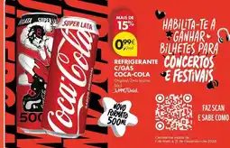 Pingo Doce Coca cola - faz scan e sabe como promoção