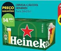 Pingo Doce Heineken - cerveja c/alcool promoção