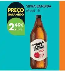Pingo Doce Bandida do pomar - sidra promoção