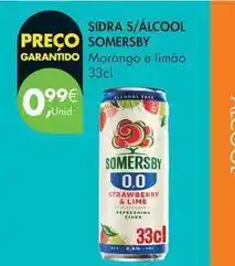 Pingo Doce Somersby - sidra s/ álcool promoção