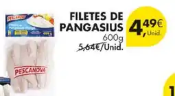 Pingo Doce Filetes de pangasius pescanova promoção