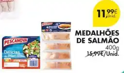 Pingo Doce Medalhões de salmão pescanova promoção