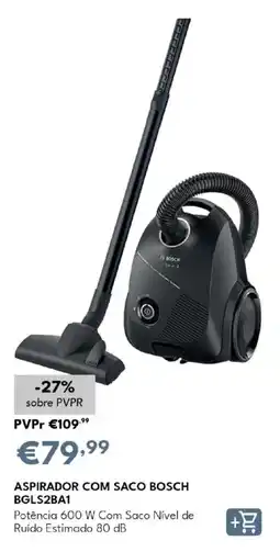Radio Popular aspirador com saco bosch promoção