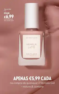 Oriflame Oriflame verniz gel vanilla latte promoção