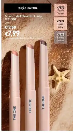 Oriflame Sombra de Olhos Cool Grip The One promoção