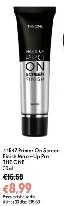 Oriflame primer on screen finish make-up pro the one promoção