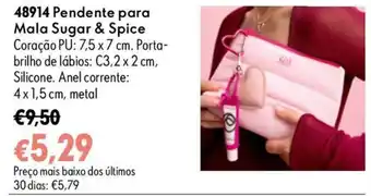 Oriflame Pendente para Mala Sugar & Spice promoção