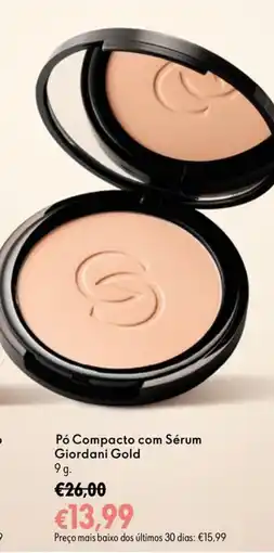 Oriflame Pó Compacto com Sérum Giordani Gold promoção