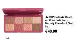 Oriflame Paleta de Rosto e Olhos Fabulous Beauty Giordani Gold promoção