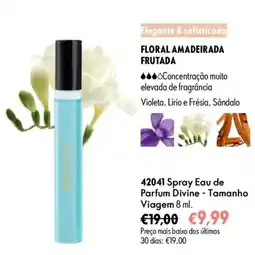 Oriflame Spray Eau de Parfum Divine promoção