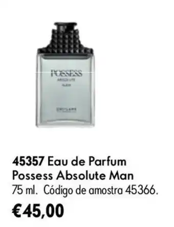 Oriflame possess absolute man promoção