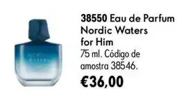 Oriflame Nordic Waters Eau de Parfum for Him promoção
