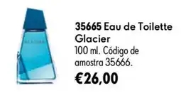 Oriflame glacier eau de toilette promoção