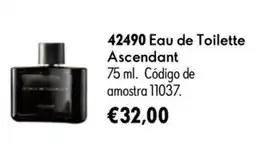 Oriflame Bvlgari eau de toilette ascendant promoção