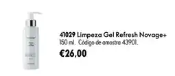Oriflame Limpeza Gel Refresh Novage+ promoção