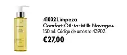 Oriflame Comfort Oil-to-Milk Novage+ promoção