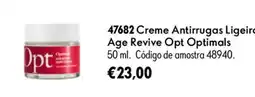 Oriflame Age revive opt optimals creme antirrugas ligeiro promoção
