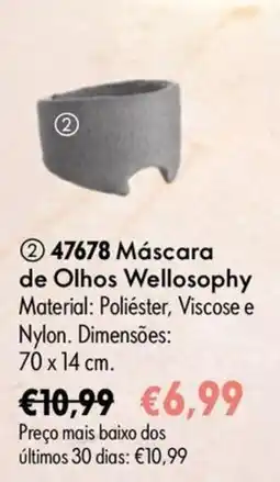 Oriflame Máscara de Olhos Wellosofhy promoção