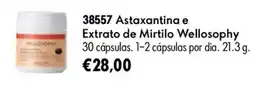 Oriflame Astaxantina e Extrato de Mirtilo Wellosofhy promoção