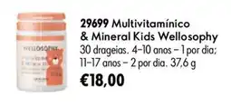 Oriflame Multivitamínico & Mineral Kids Welloosophy promoção