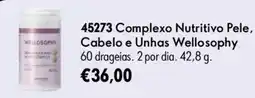 Oriflame Complexo Nutritivo Pele, Cabelo e Unhas Wellosofhy promoção