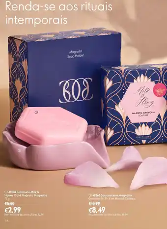 Oriflame Sabonete Milk & Honey Gold Majestic Magnolia promoção