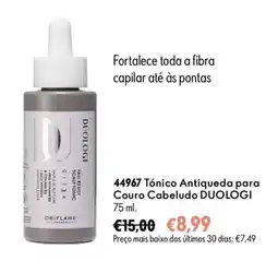 Oriflame Tónico Antiqueda para Couro Cabeludo Duologi promoção